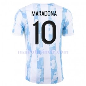 Maillot de Foot Argentine Maradona 10 Domicile 2021